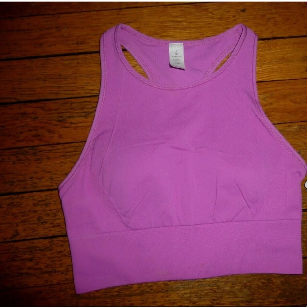 Lululemon Ebb to Train Bra Magenta Glow 6
